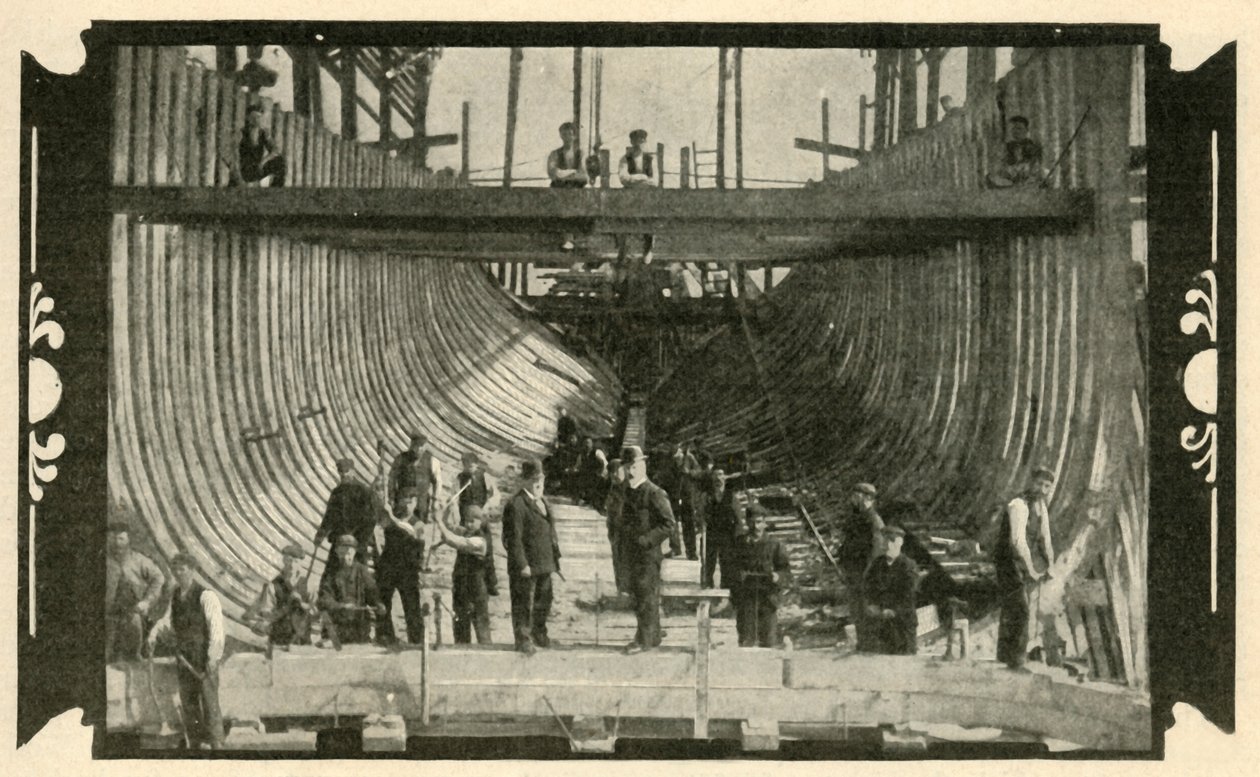 İngiliz Gemisi, Keşif, Hisse Senedi Üzerine, 1901. by Unbekannt