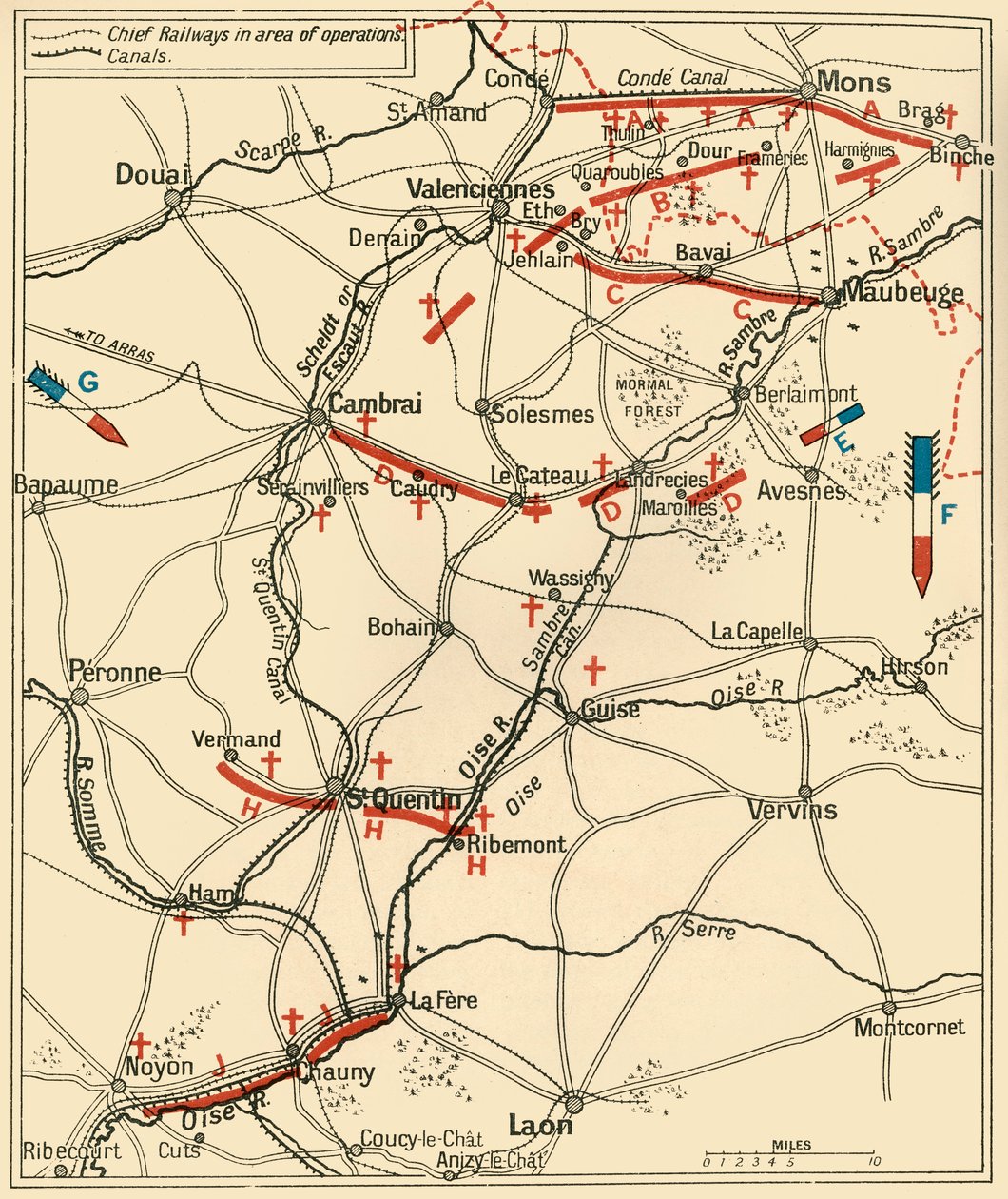 Büyük Geri Çekilmenin İlk Aşaması...1914, c1920. by Unbekannt