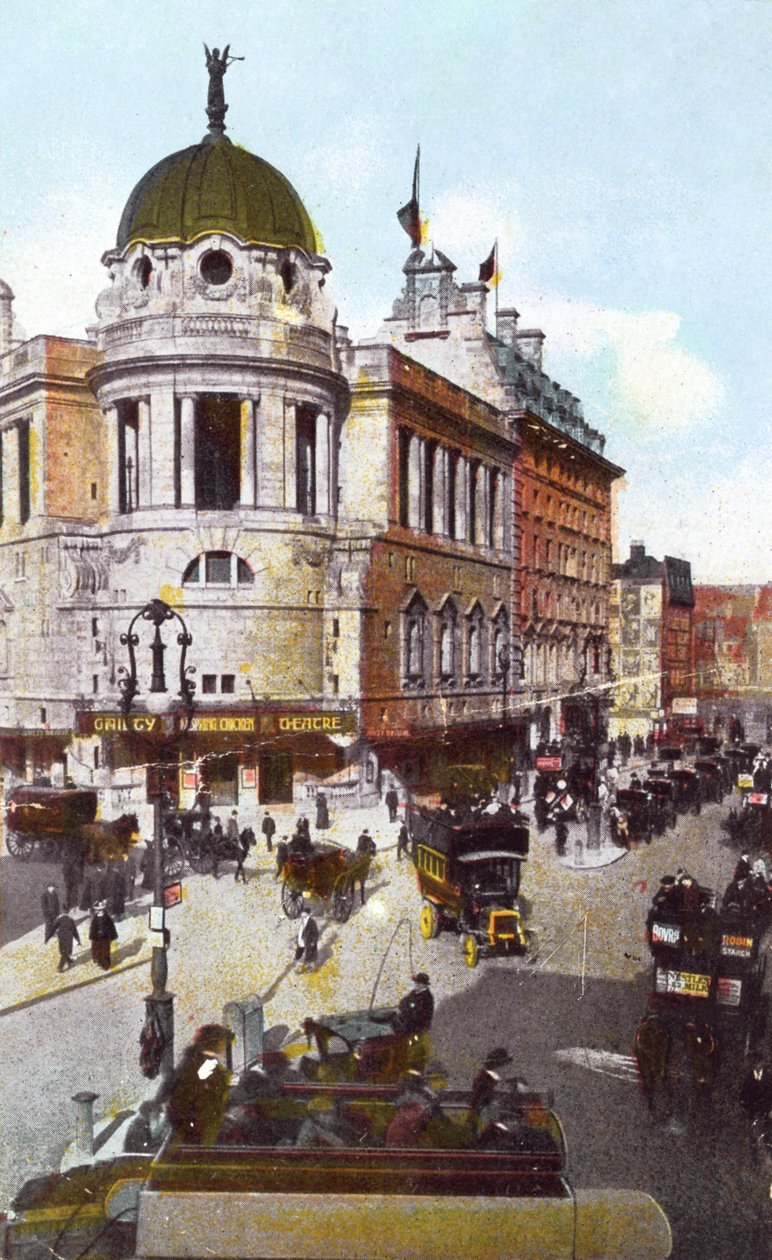 Gaiety Tiyatrosu, Strand, Londra, 1907 by Unbekannt