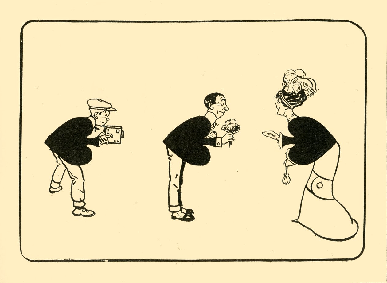 Maça Üçlüsünde Tebrik, 1910. by Unbekannt