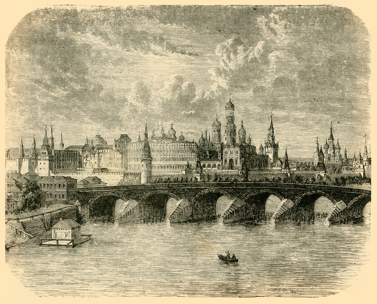 Kremlin, Moskova, 1890. by Unbekannt