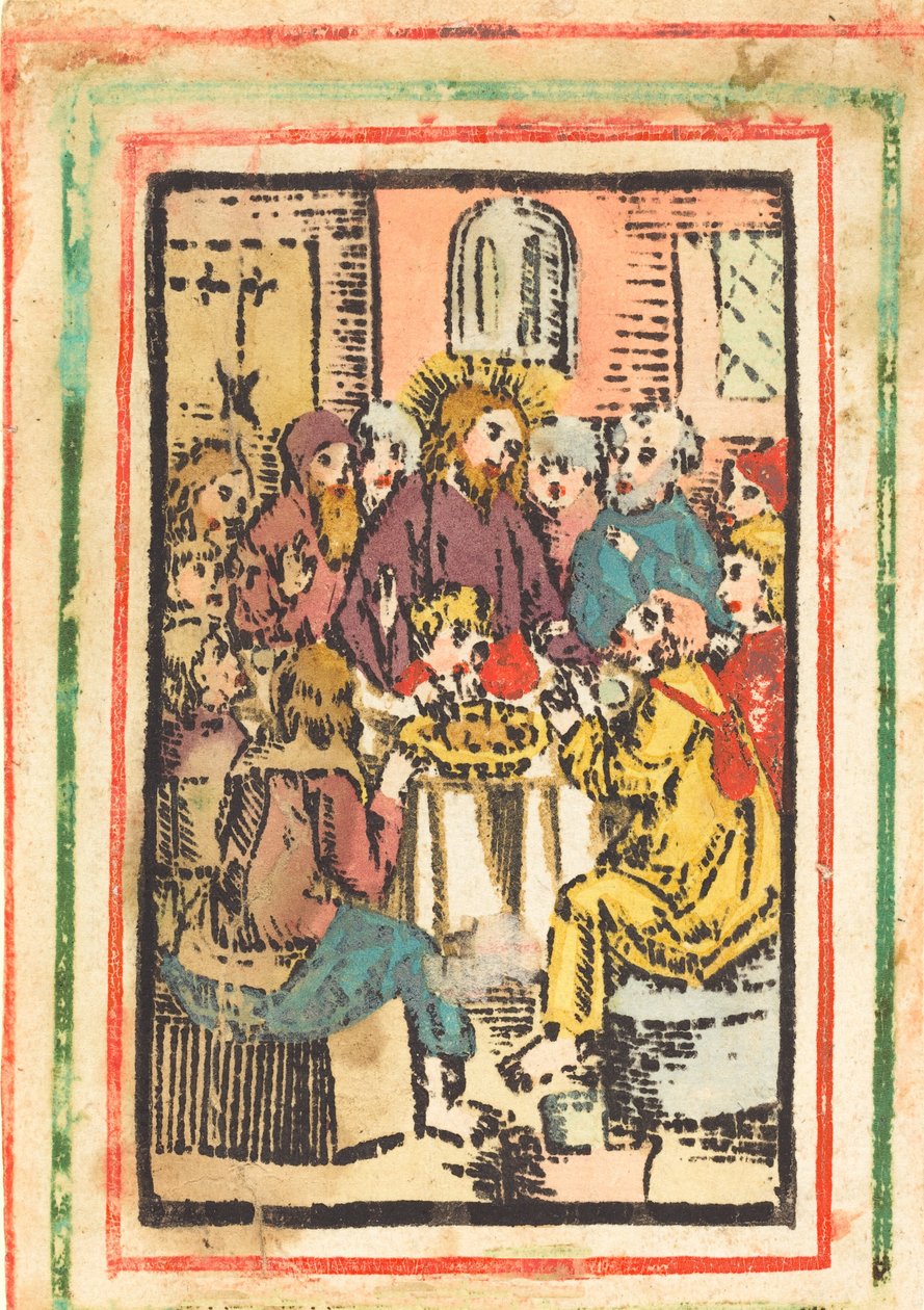 Son Akşam Yemeği, c. 14801500. by Unbekannt