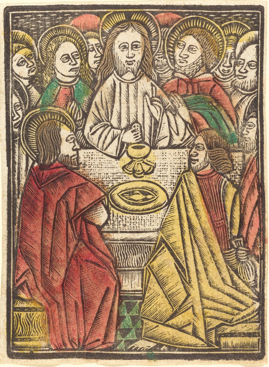 Son Akşam Yemeği, c. 1480. by Unbekannt