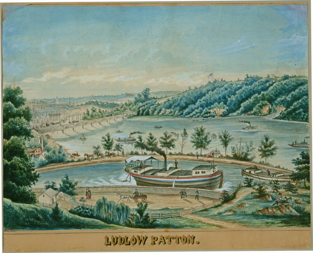 Ludlow Patton, c. 1875. by Unbekannt