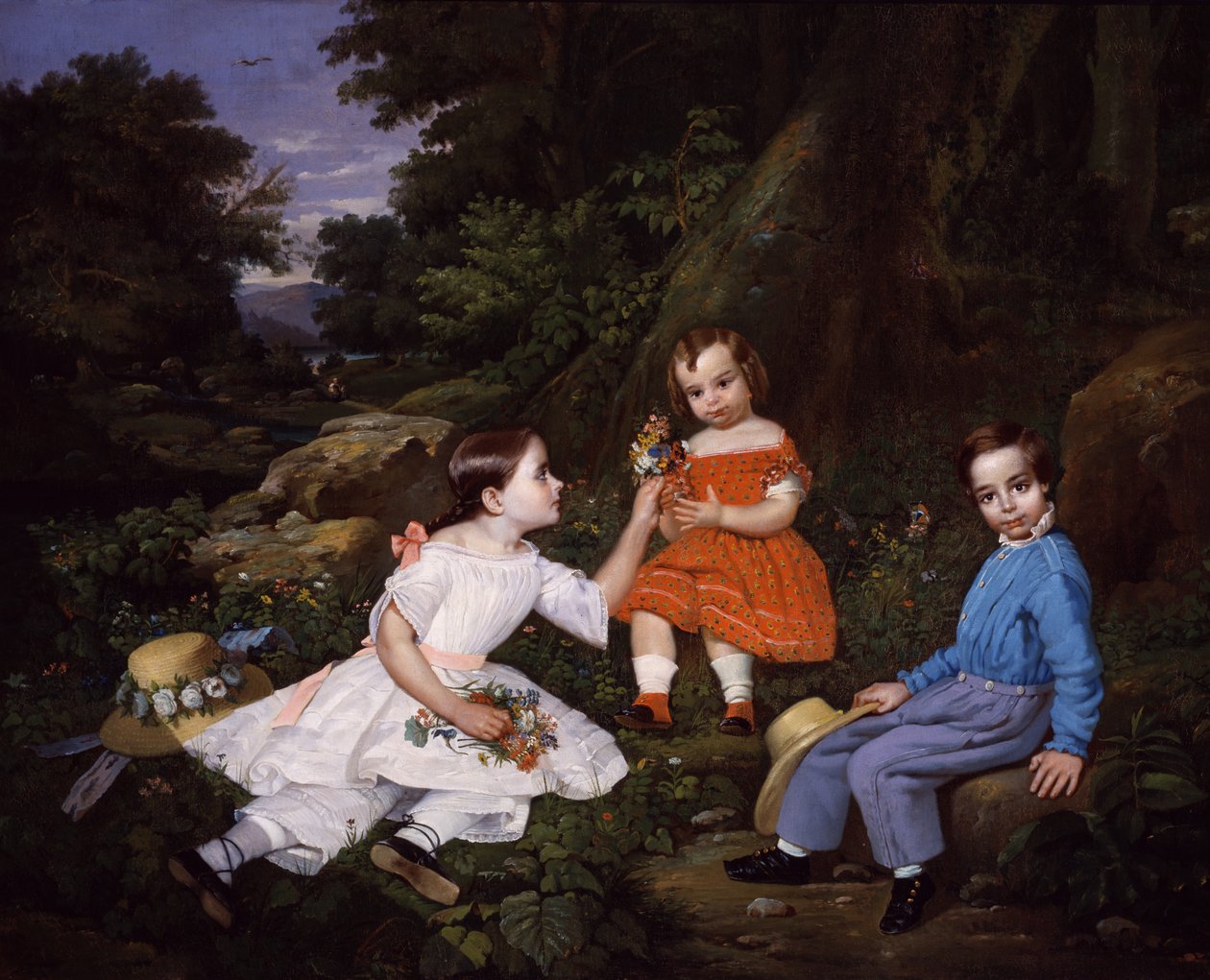 Mabie Çocukları, ca. 1852. by Unbekannt