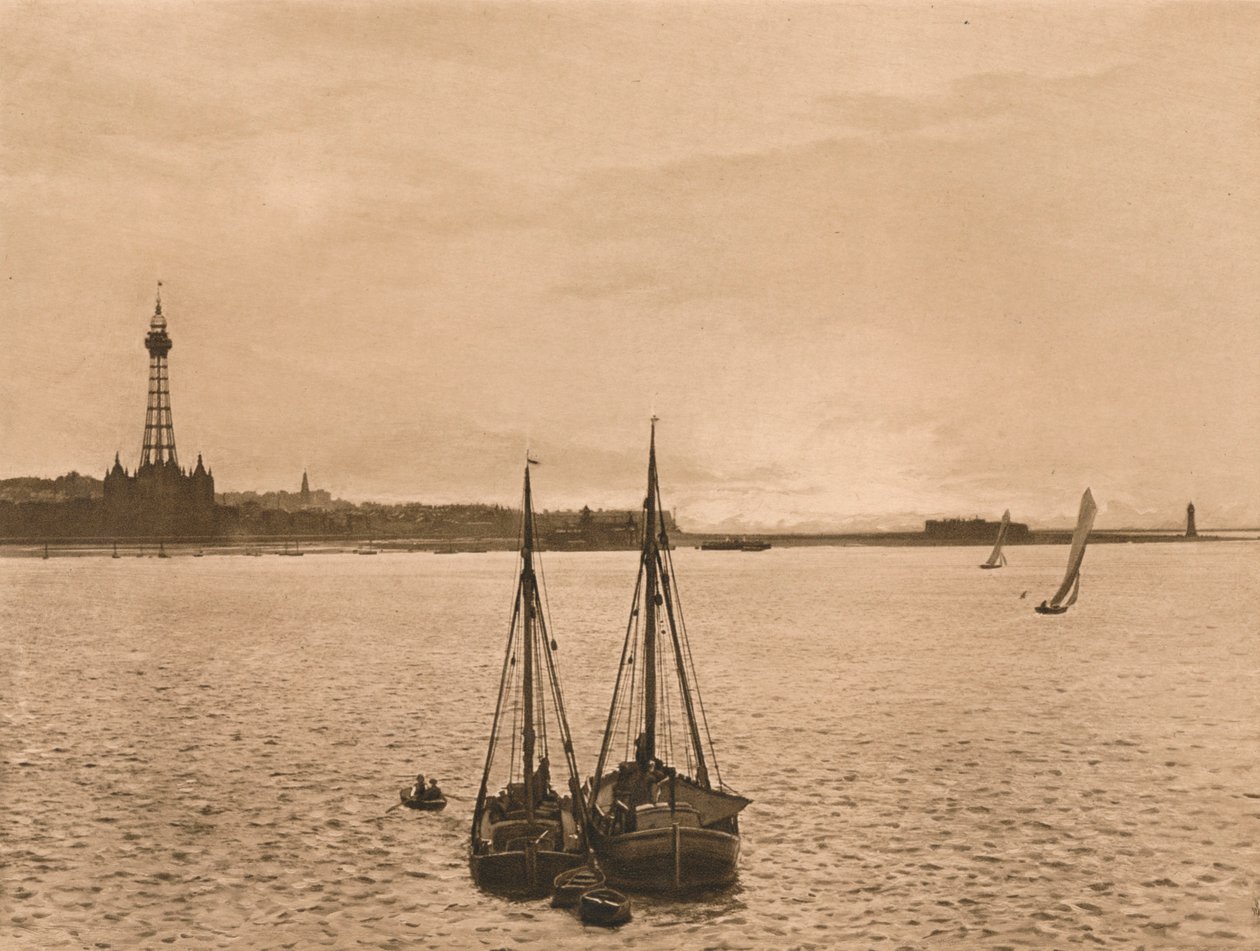 New Brighton'daki Mersey, 1902 by Unbekannt