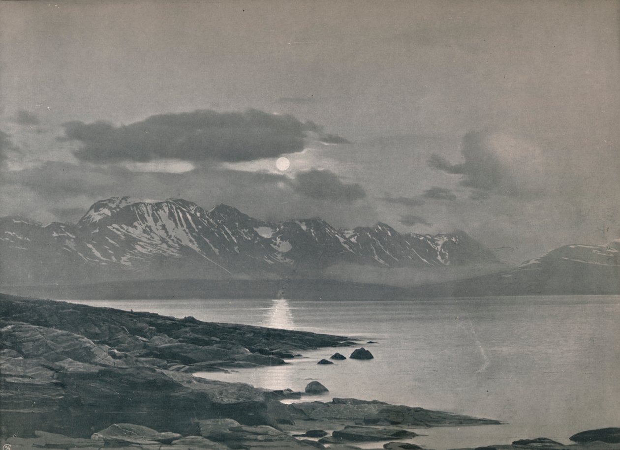 Gece Yarısı Güneşi, 1914. by Unbekannt