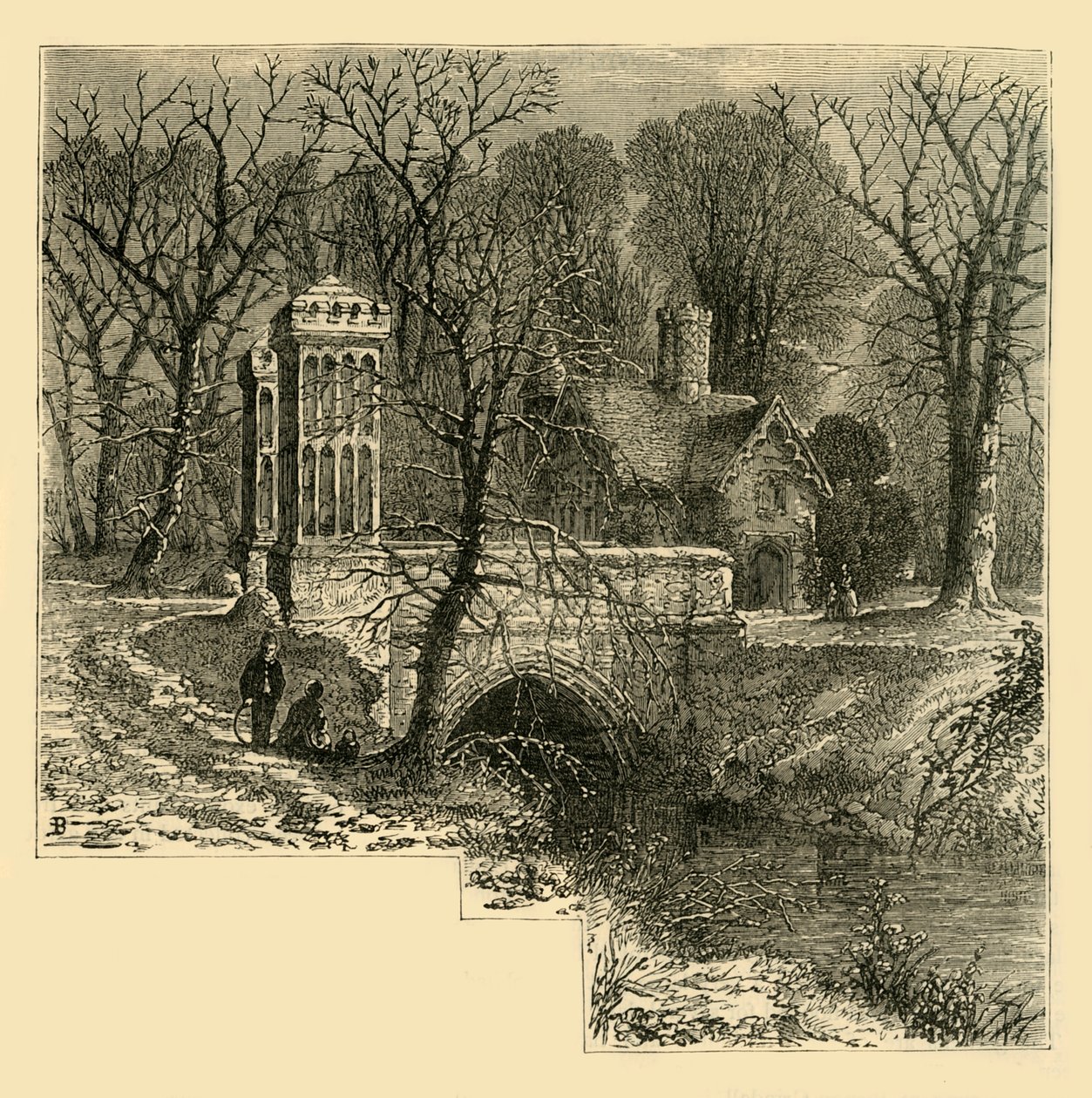 Hendek, Fulham Sarayı, c1878. by Unbekannt