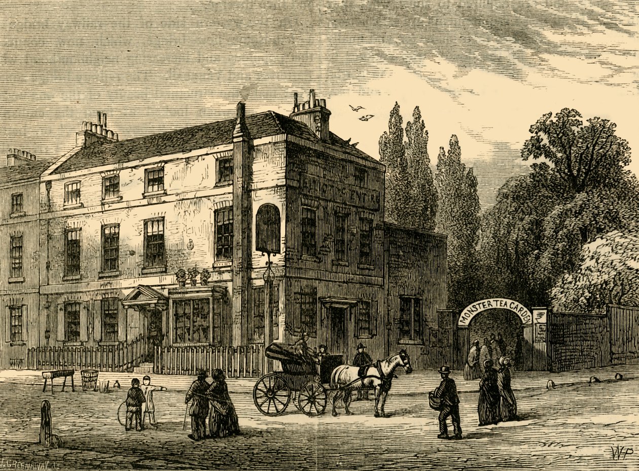 Canavar Çay Bahçeleri, 1820, c1876. by Unbekannt