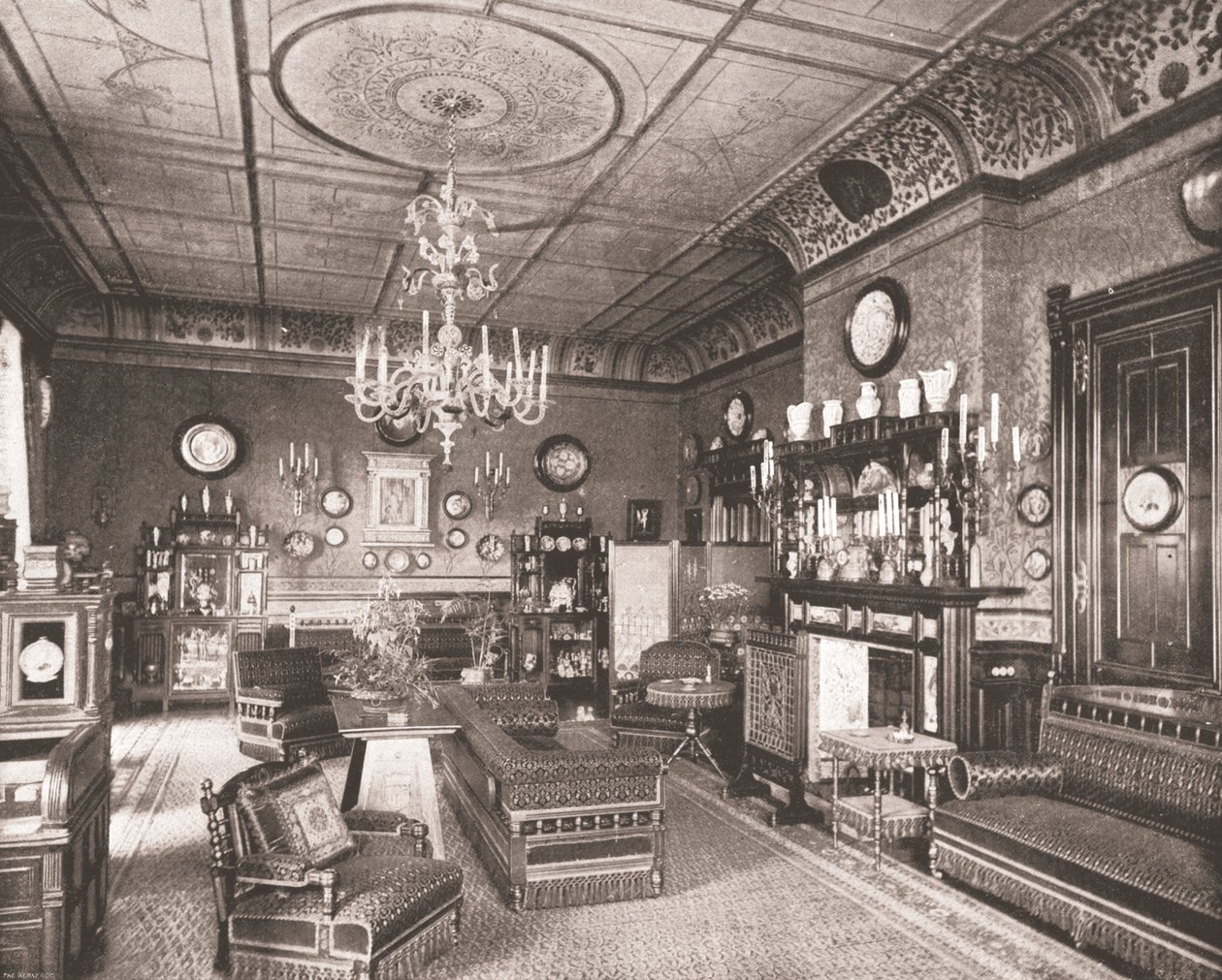 Sabah Odası, Clarence House, Londra, 1894. by Unbekannt