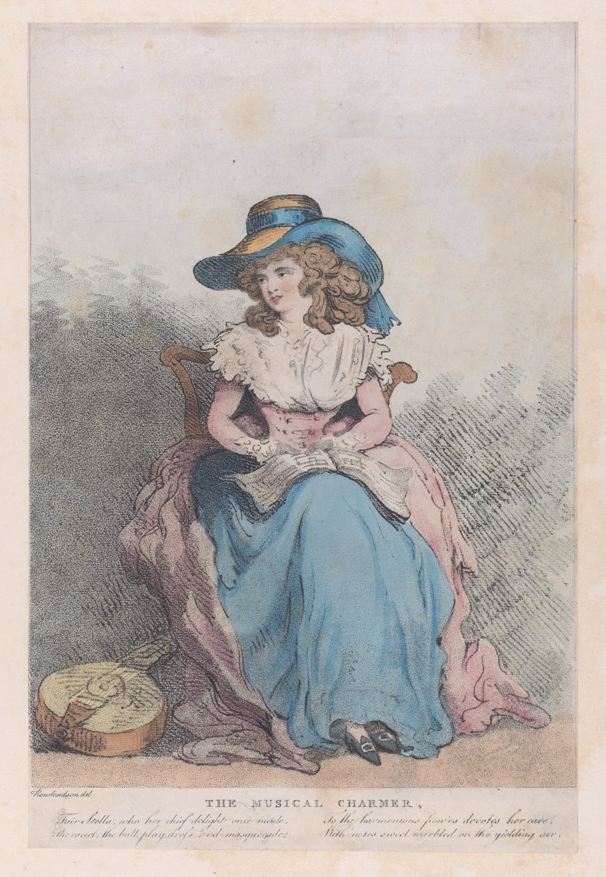 Müzik Büyücüsü, ca. 1793., yaklaşık 1793. by Unbekannt