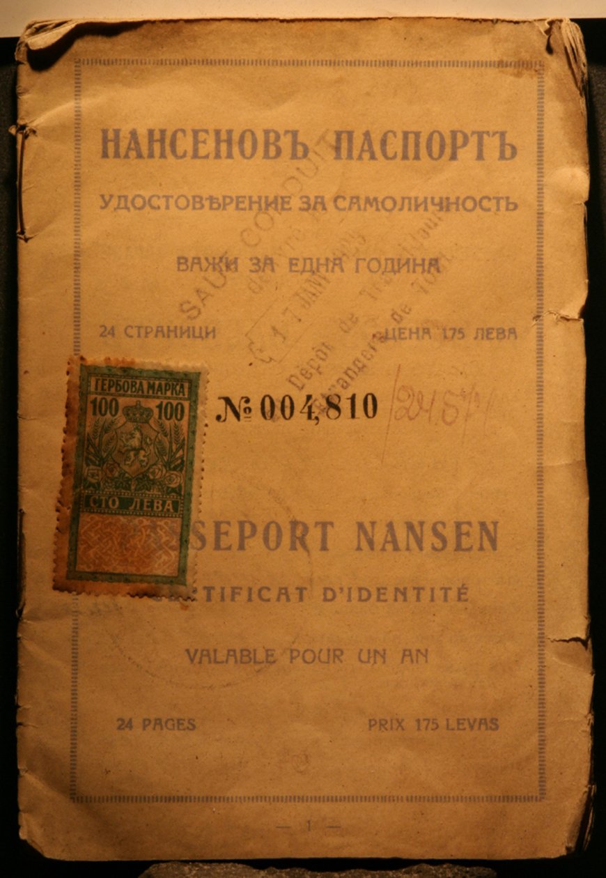 Nansen pasaportu by Unbekannt