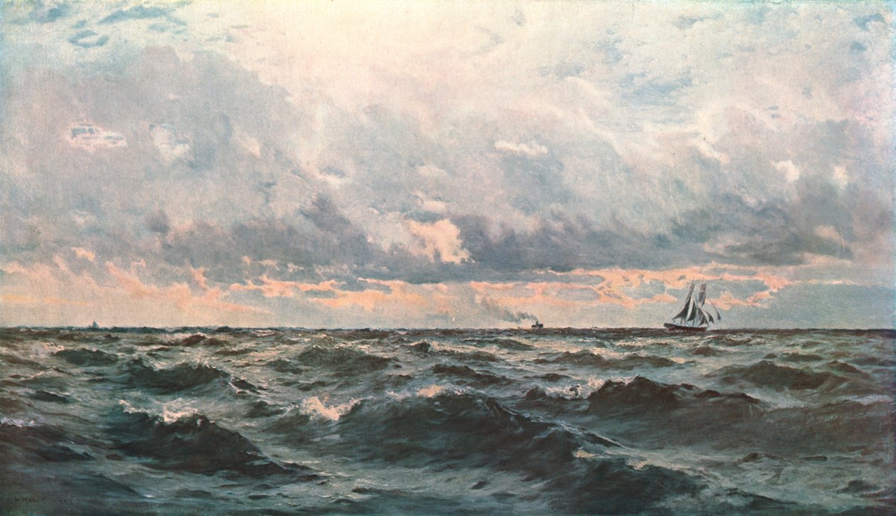 Newhaven Paketi, 1885, c1902. by Unbekannt