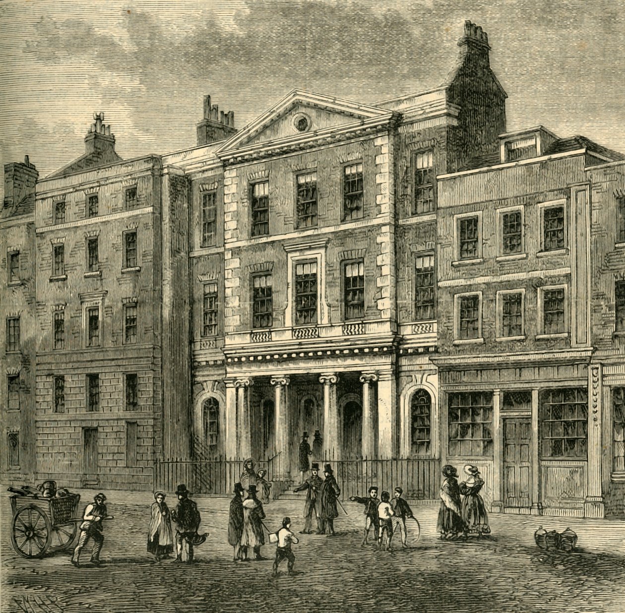 Eski Kömür Borsası, c1872. by Unbekannt