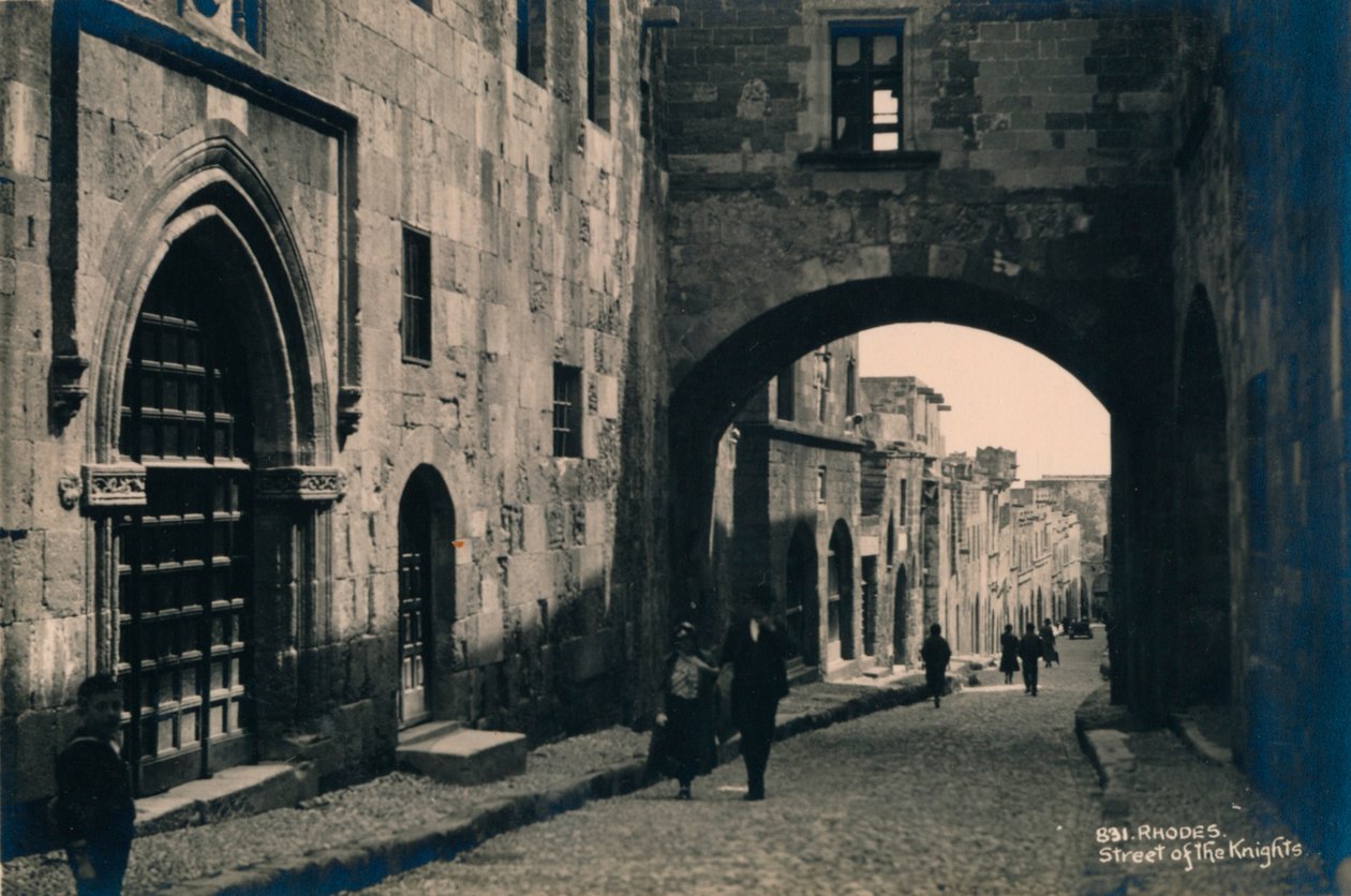 Rodos Eski Kenti, Yunanistan, 1936 by Unbekannt