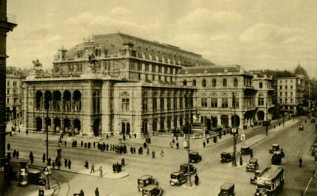 Opera Binası, Viyana, Avusturya, c1935. by Unbekannt