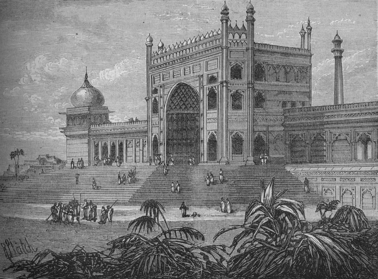Delhi'deki Saray, c1880 by Unbekannt