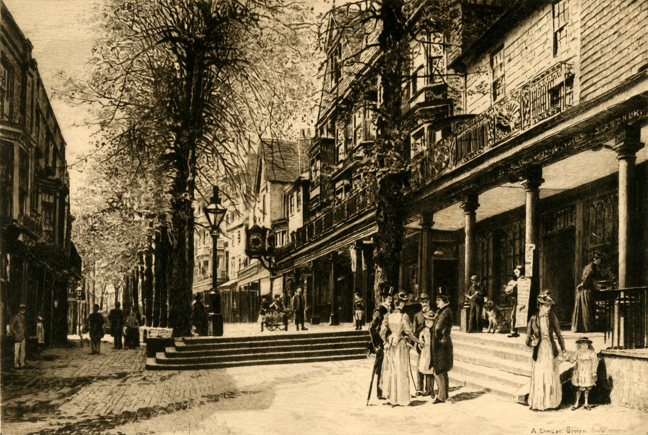 Pantiles, Tunbridge Wells, 1898. by Unbekannt