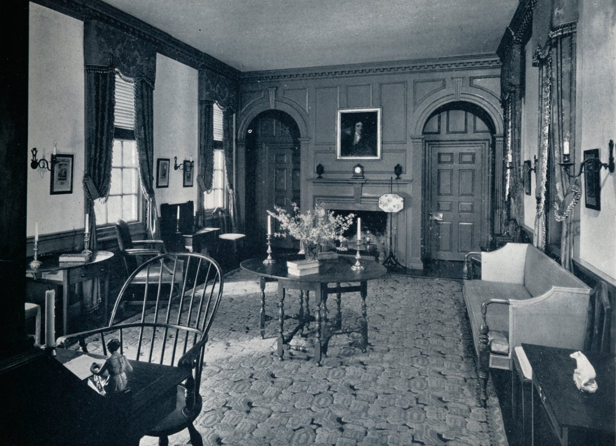 Raleigh Tavern Salonu, c1938 by Unbekannt