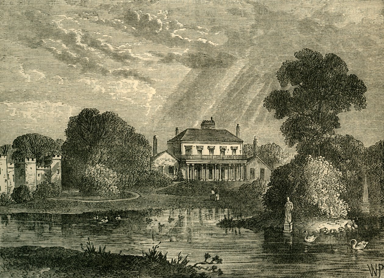 Pavilion, Hans Place, 1800, c1876. by Unbekannt