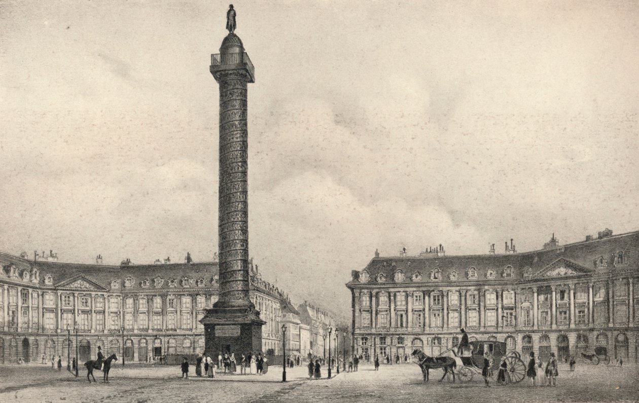 Place Vendome Sütunu, 1915 by Unbekannt