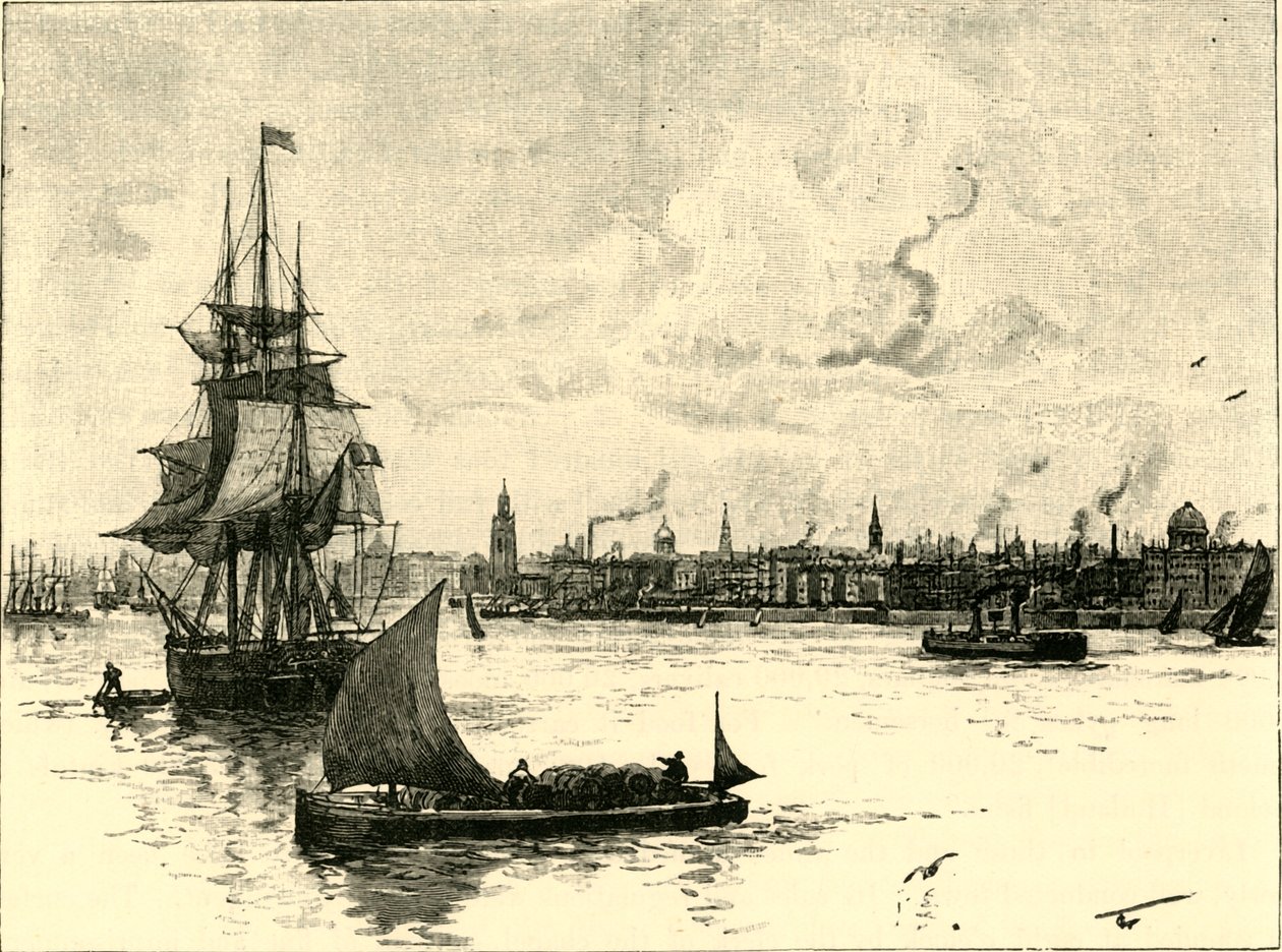 Liverpool Limanı, 1898. by Unbekannt