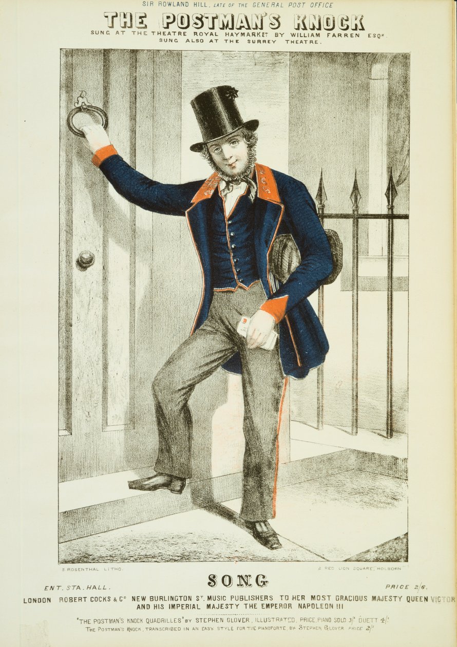 Postacılar Knock c1855 . by Unbekannt