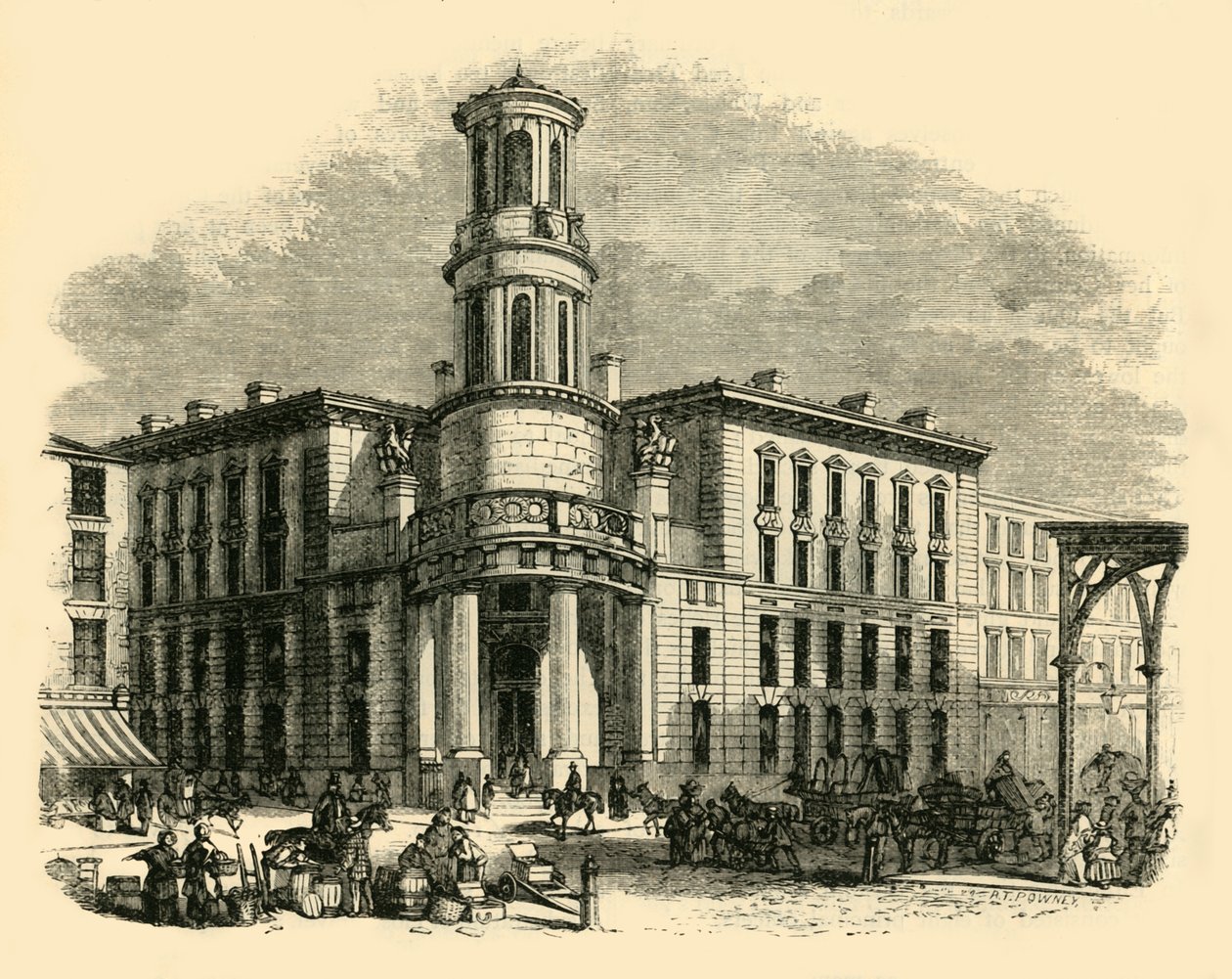Mevcut Kömür Borsası, c1872. by Unbekannt