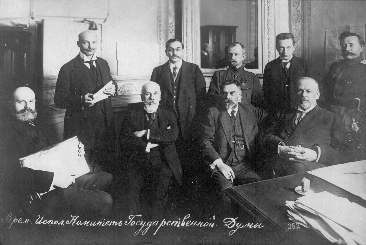 Devlet Duması Geçici Komitesi, 1917. by Unbekannt