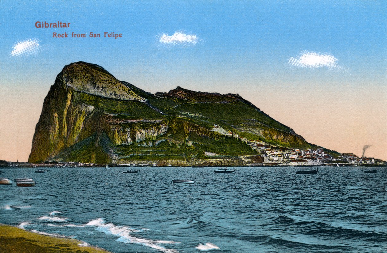 Cebelitarık Kayası, 1945 by Unbekannt