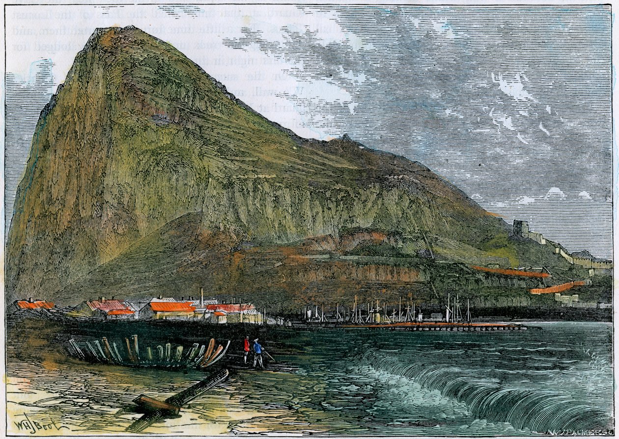 Cebelitarık Kayası, c1880 by Unbekannt