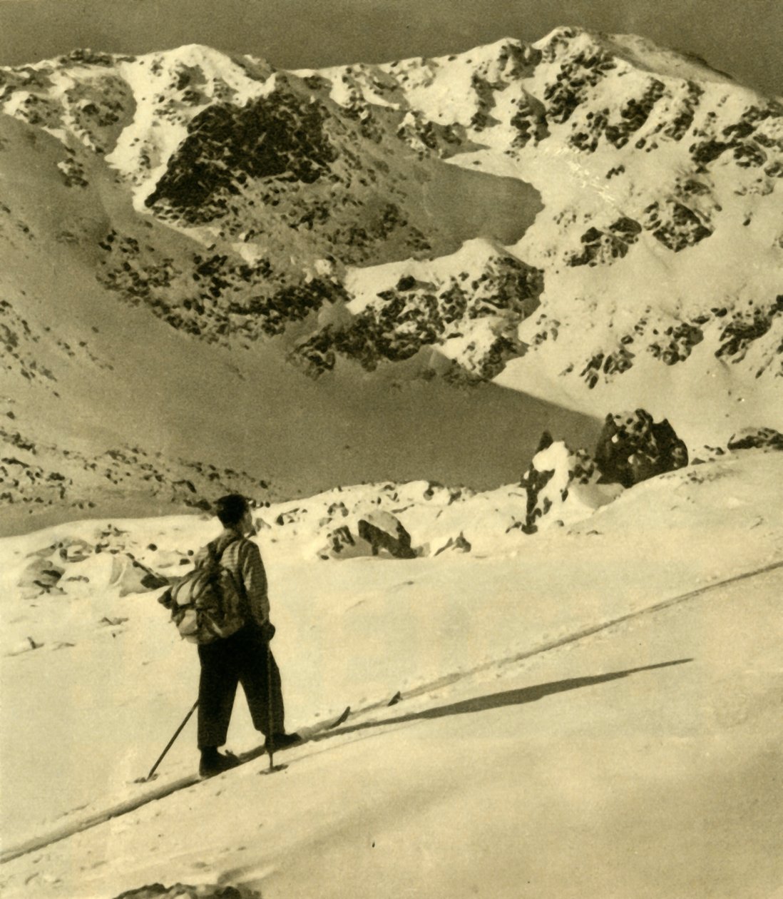 Rottenmann ve Wölz Tauern, Styria, Avusturya, c1935. by Unbekannt