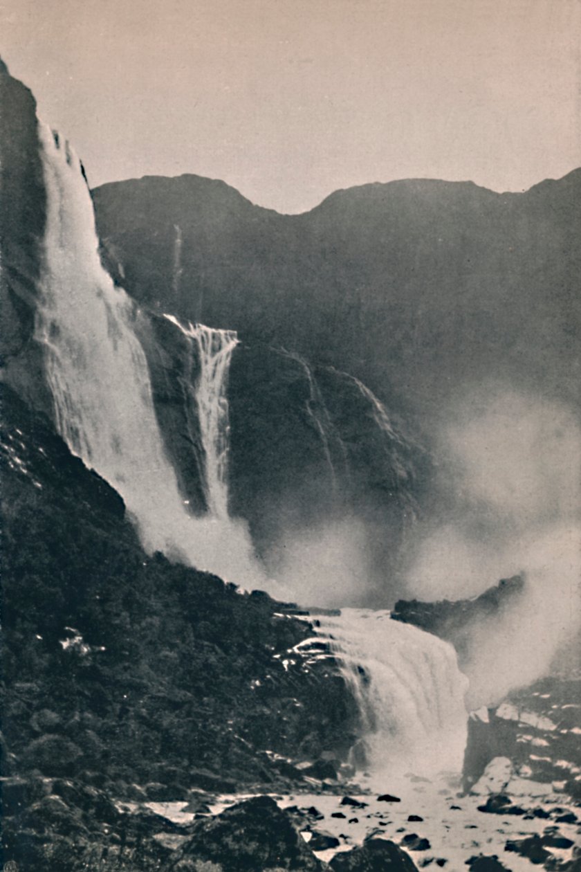 Skjeggedal Şelalesi, 1914. by Unbekannt