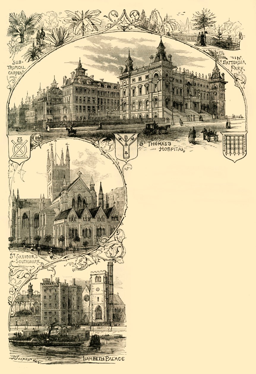 Güney Banliyöleri, c1878. by Unbekannt