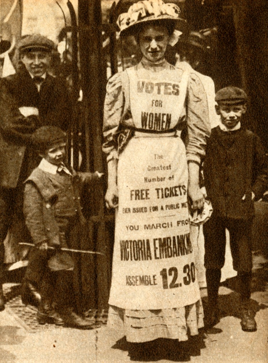 Suffragette Hizmetçisi 1908, 1933. by Unbekannt