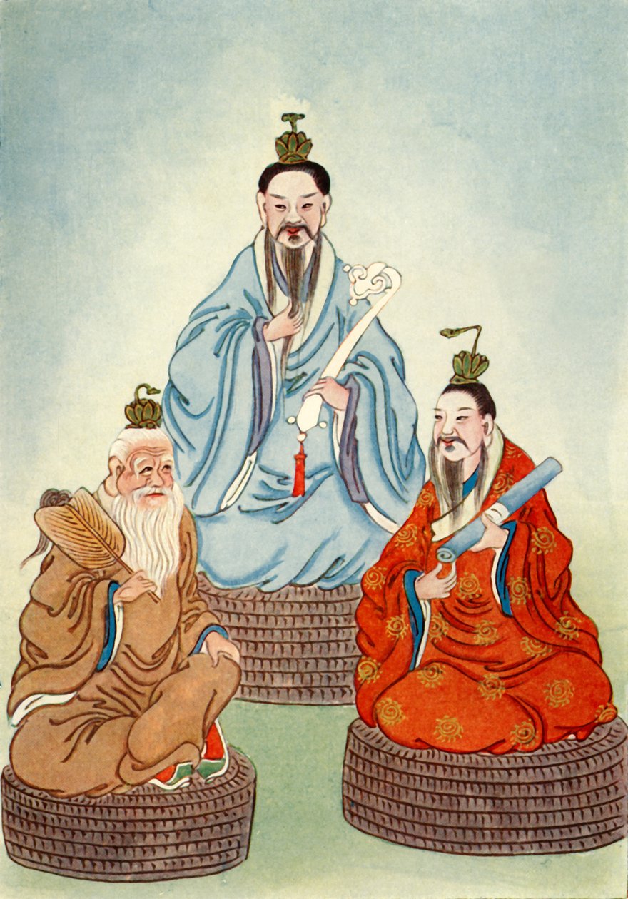 "Taocu Üçlü", 1922. by Unbekannt