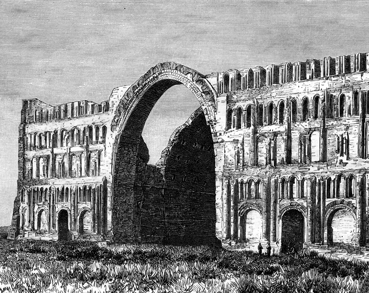 Taq-i Kisra, Ctesiphon, Irak, 19. yüzyıl by Unbekannt