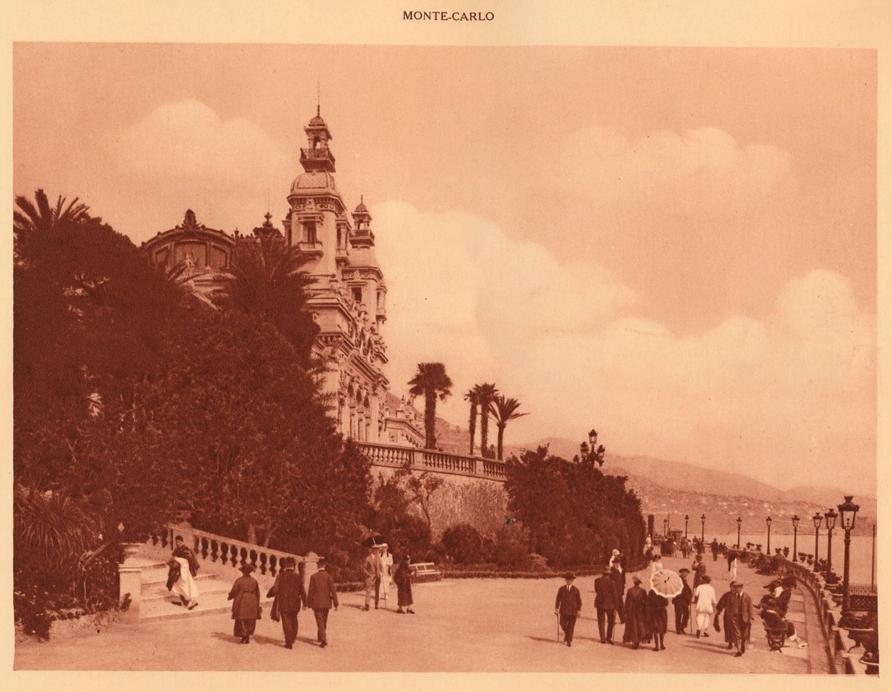 Teraslar ve Kumarhane, Monte Carlo, 1930. by Unbekannt