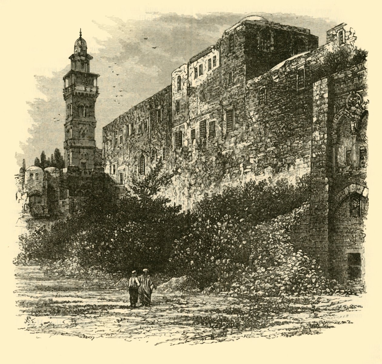 Antonia Kulesi, Kudüs, 1890. by Unbekannt