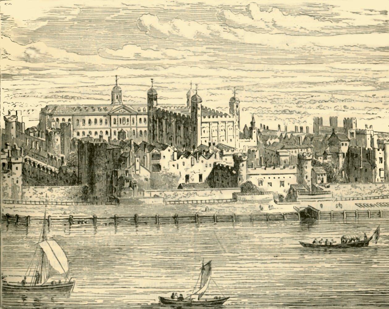 Londra Kulesi, 1890. by Unbekannt