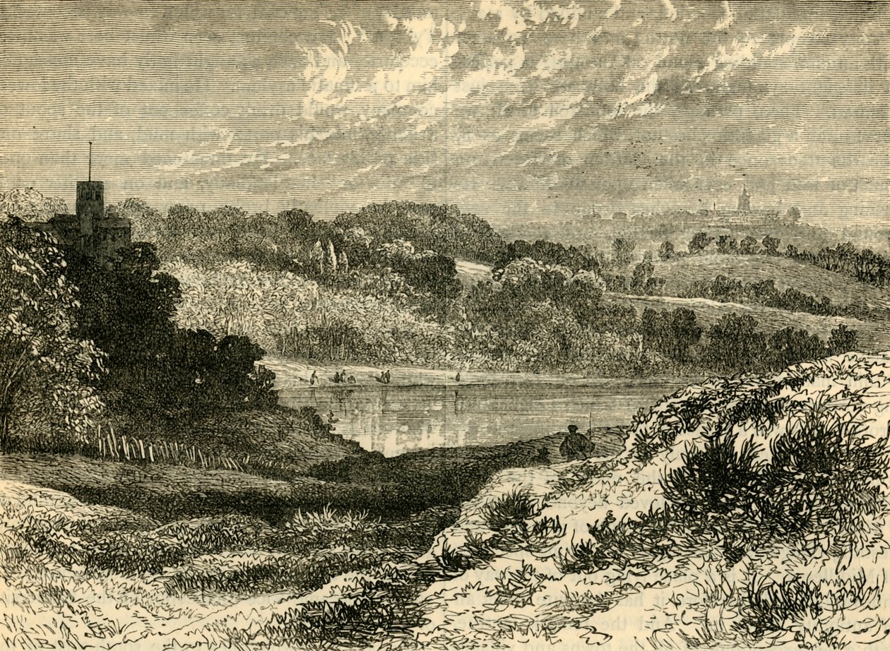 Sağlık Vadisi, c1876. by Unbekannt