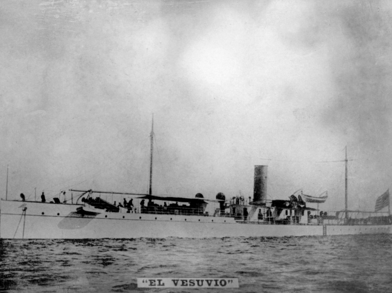 Vesubio savaş gemisi, 1898, 1920