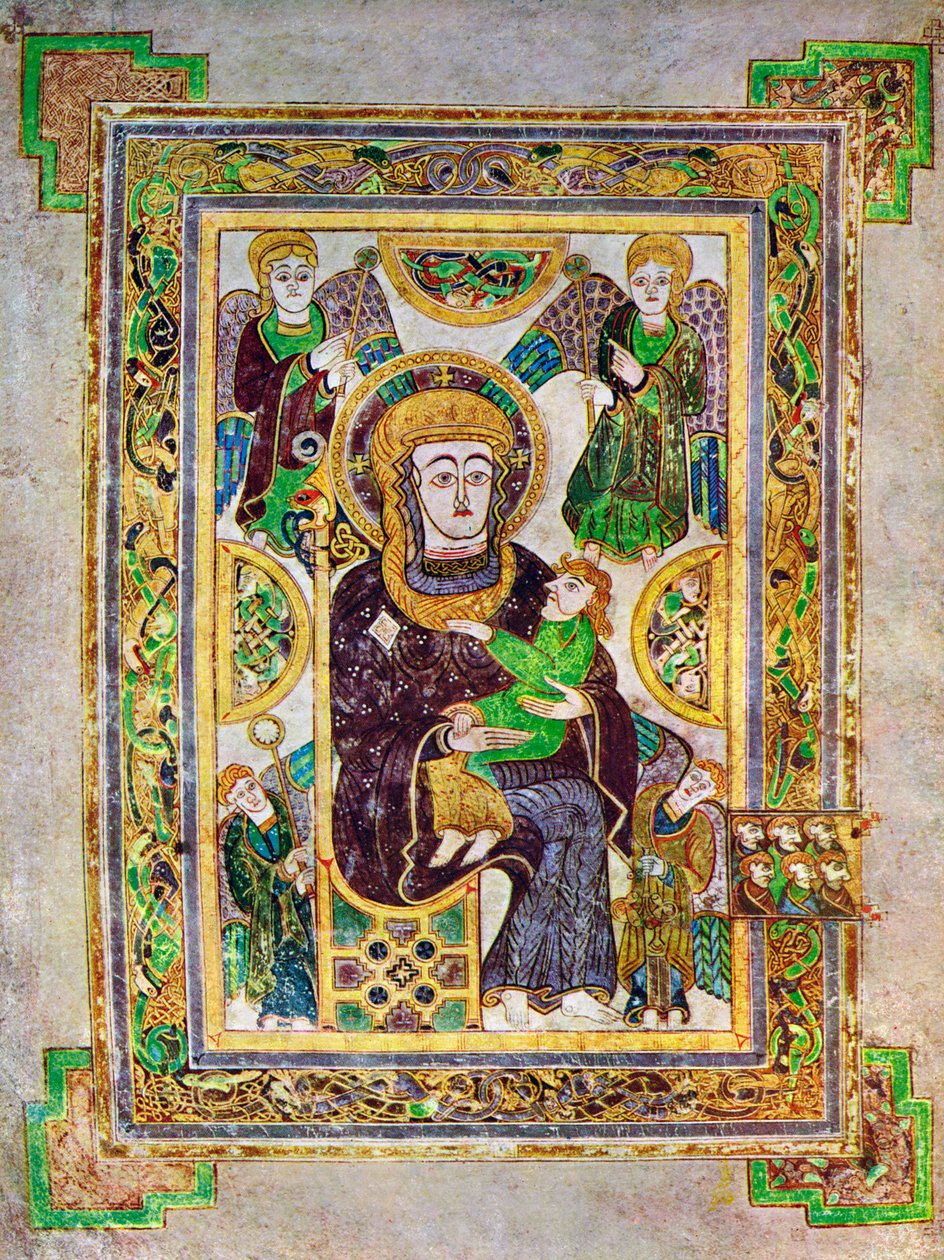 Bakire ve Çocuk, MS 800 c, 20. yüzyıl by Unbekannt