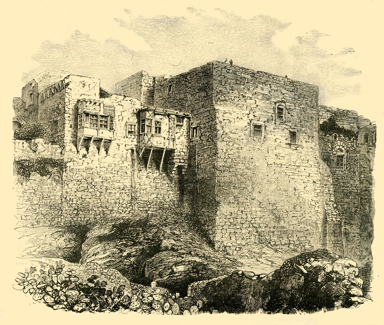 Kudüs Surları, 1890. by Unbekannt