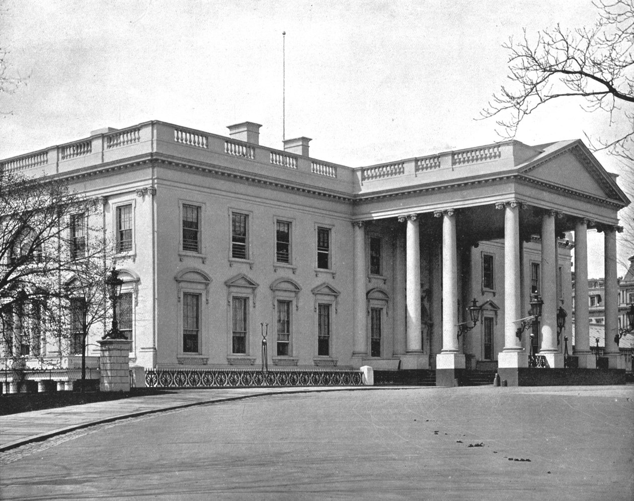Beyaz Saray, Washington DC, ABD, c1900. by Unbekannt