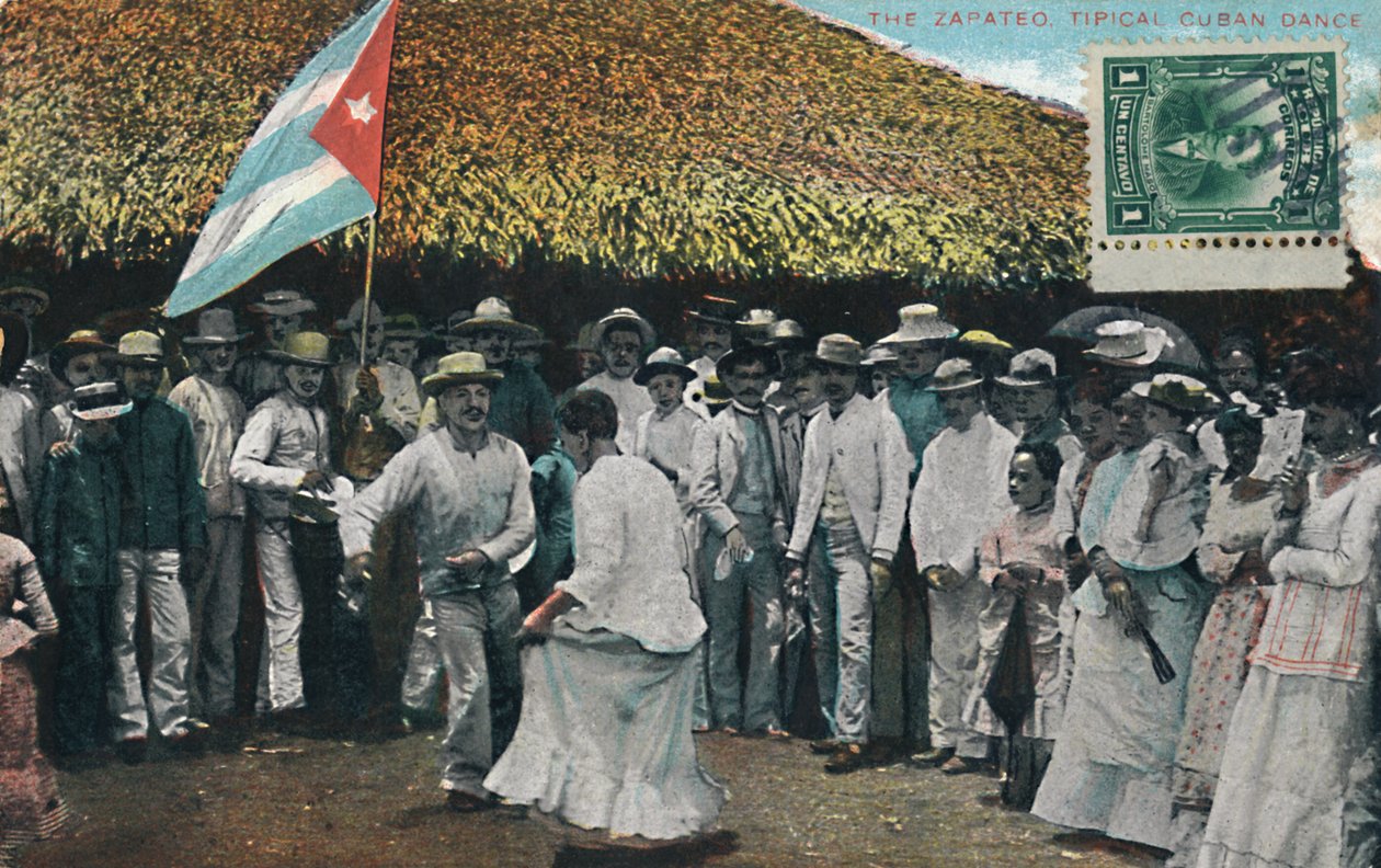 Zapateo Tipik Küba Dansı, c1910. by Unbekannt