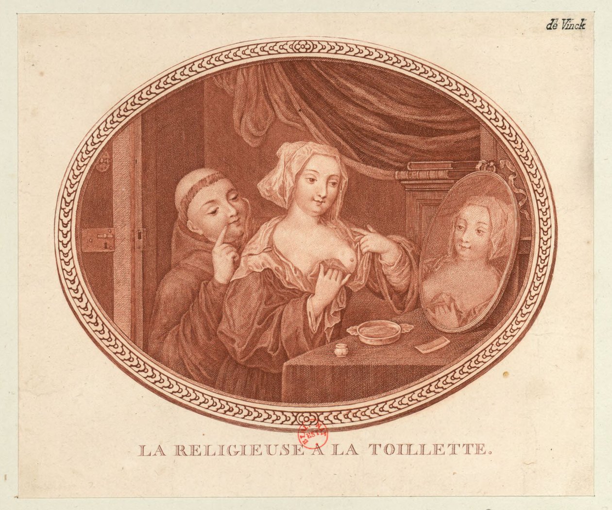 Tuvaletteki rahibe, 1770-1780