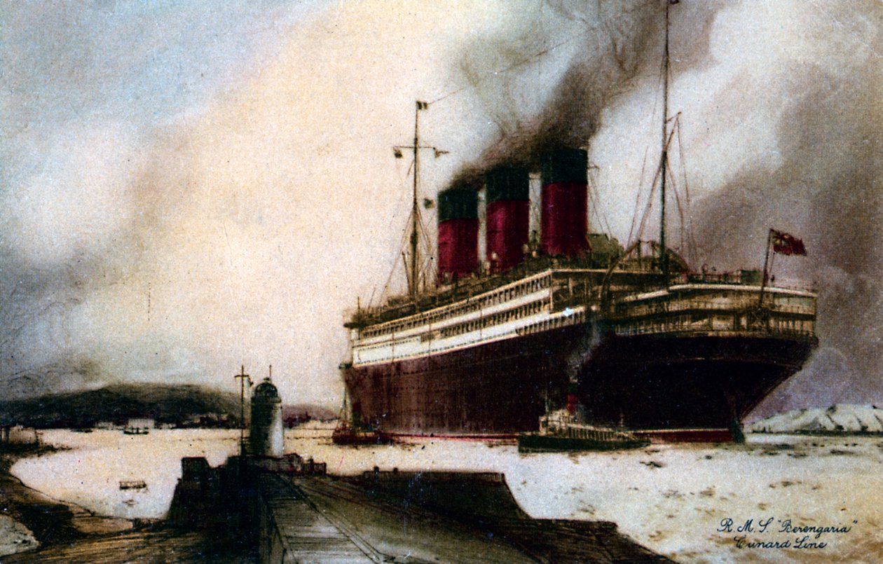 Okyanus gemisi RMS Berengaria, 20. yüzyıl by Unbekannt