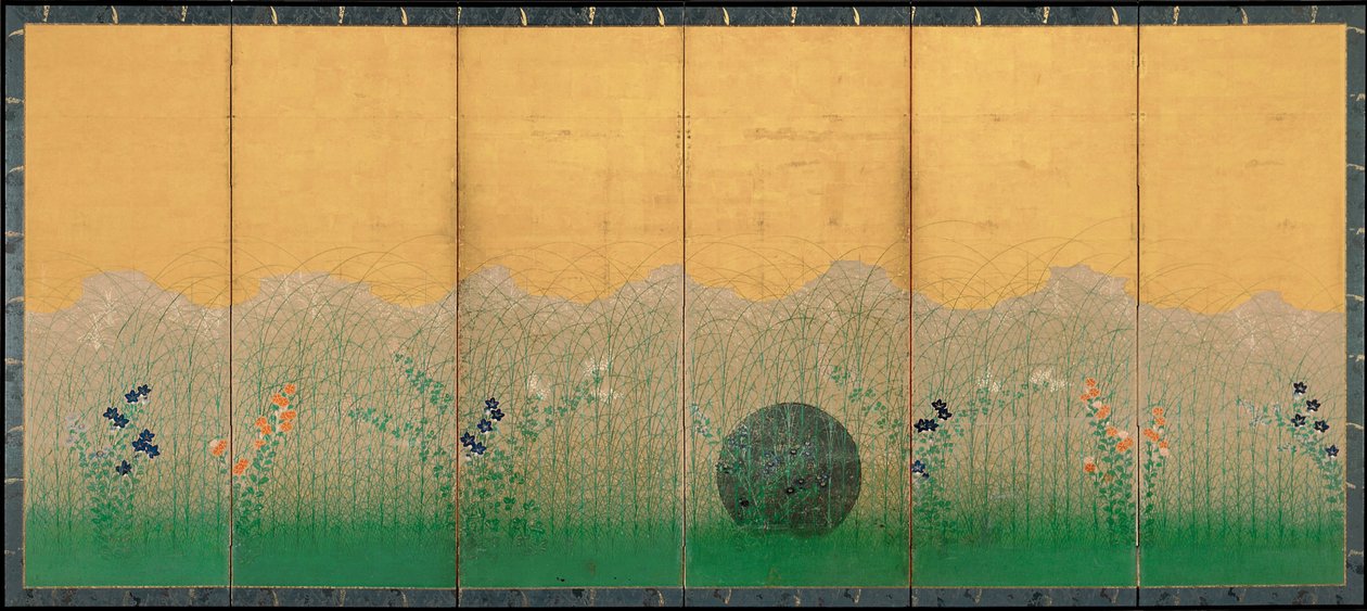 Musashi ovası, yaklaşık 1760 by Unbekannt