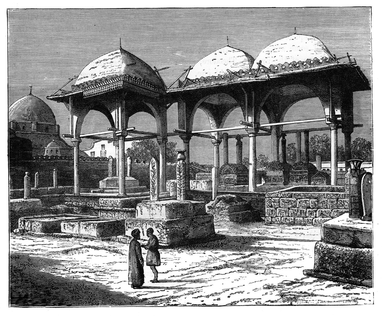 Memlüklerin mezarı, c1890 by Unbekannt